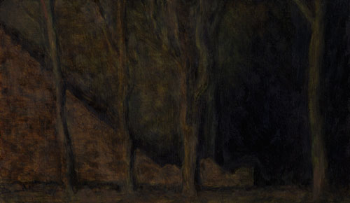 Rio T&acirc;mega  nr.VI, 33 x 19 cm, Oel auf Holz, 2012