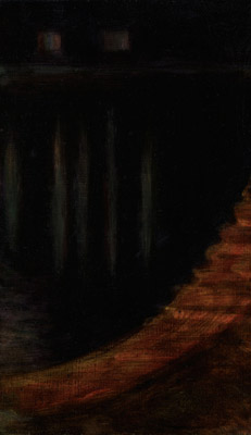 Da Ponte de S. Gon&ccedil;alo nr.VI, 33 x 19 cm, Oel auf Holz, 2012