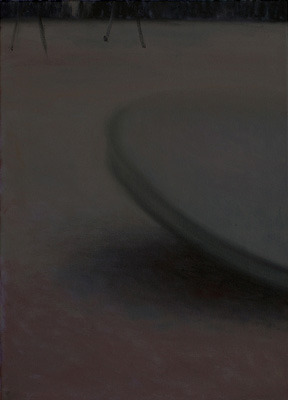 Fuchsteller, 36 x 50 cm, Oel auf Leinwand, 2010